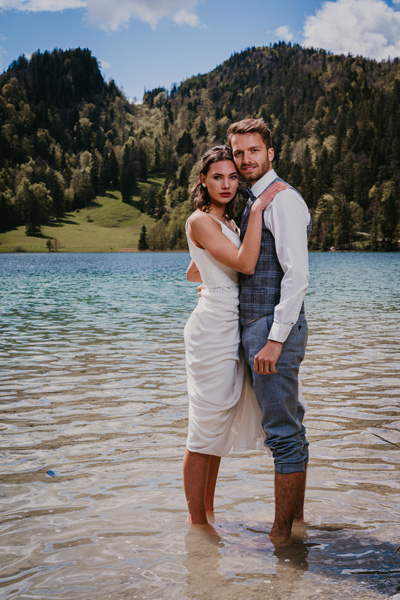 Bergsee-Hochzeit